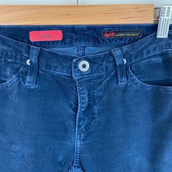 AG ‘The Kiss’ Bootcut Navy Corduroy Jeans - Picture 7 of 7